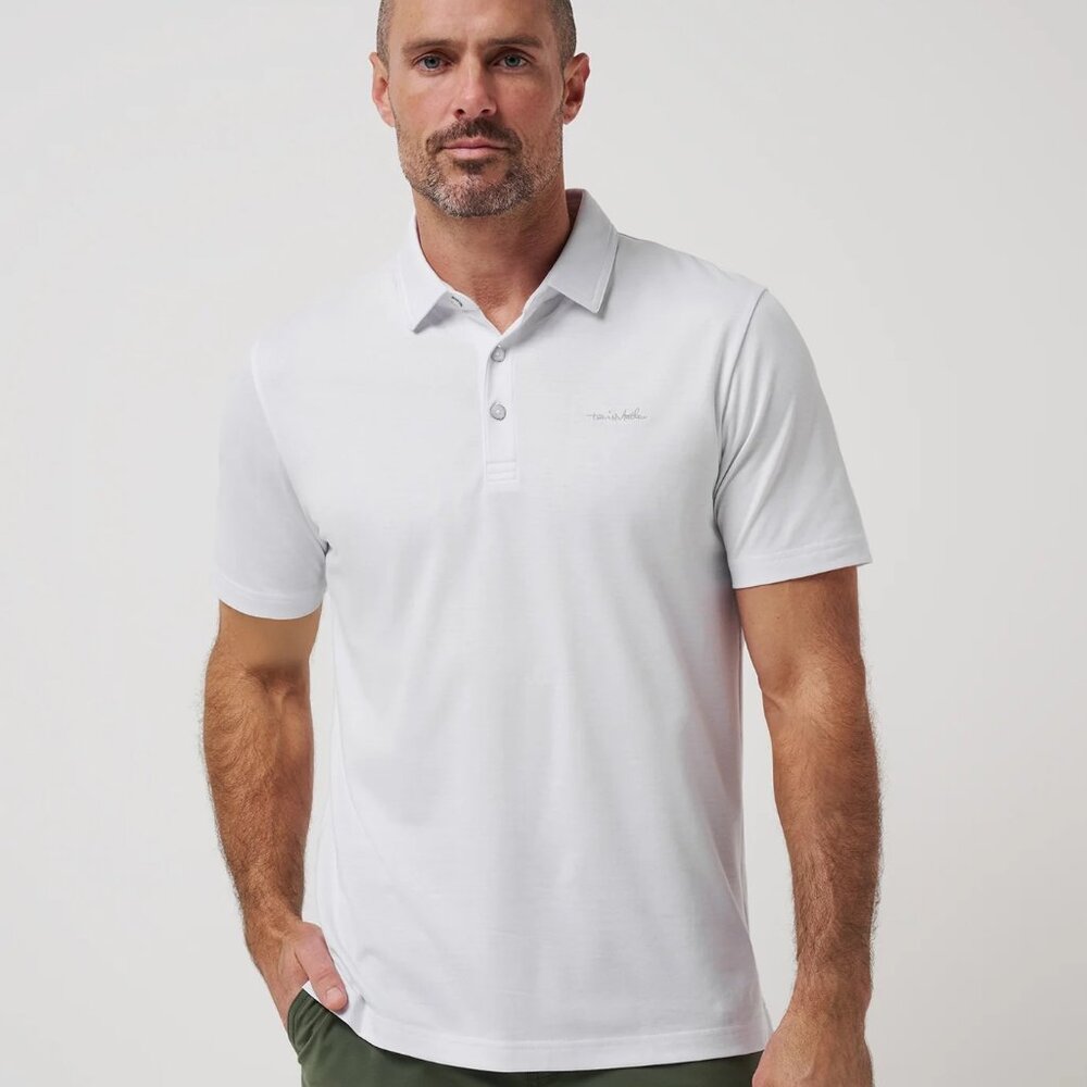 NWT Travis Mathew ZINNA 2.0 golf polo shirt White travismathew Brand New